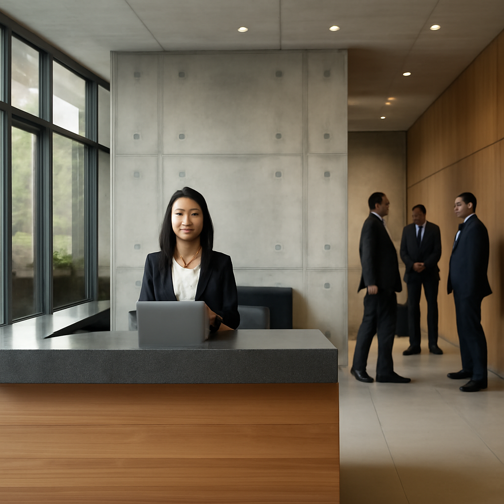 Recepção corporativa terceirizada: critérios práticos para padronizar atendimento e fortalecer sua marca